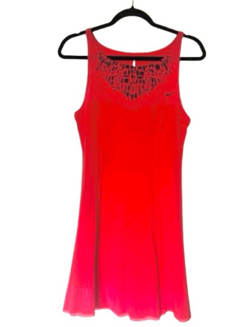 NWT RARE NIKE CORAL & SILVER MARIA SHARAPOVA NYC SKYLINE DRESS SIZE LARGE